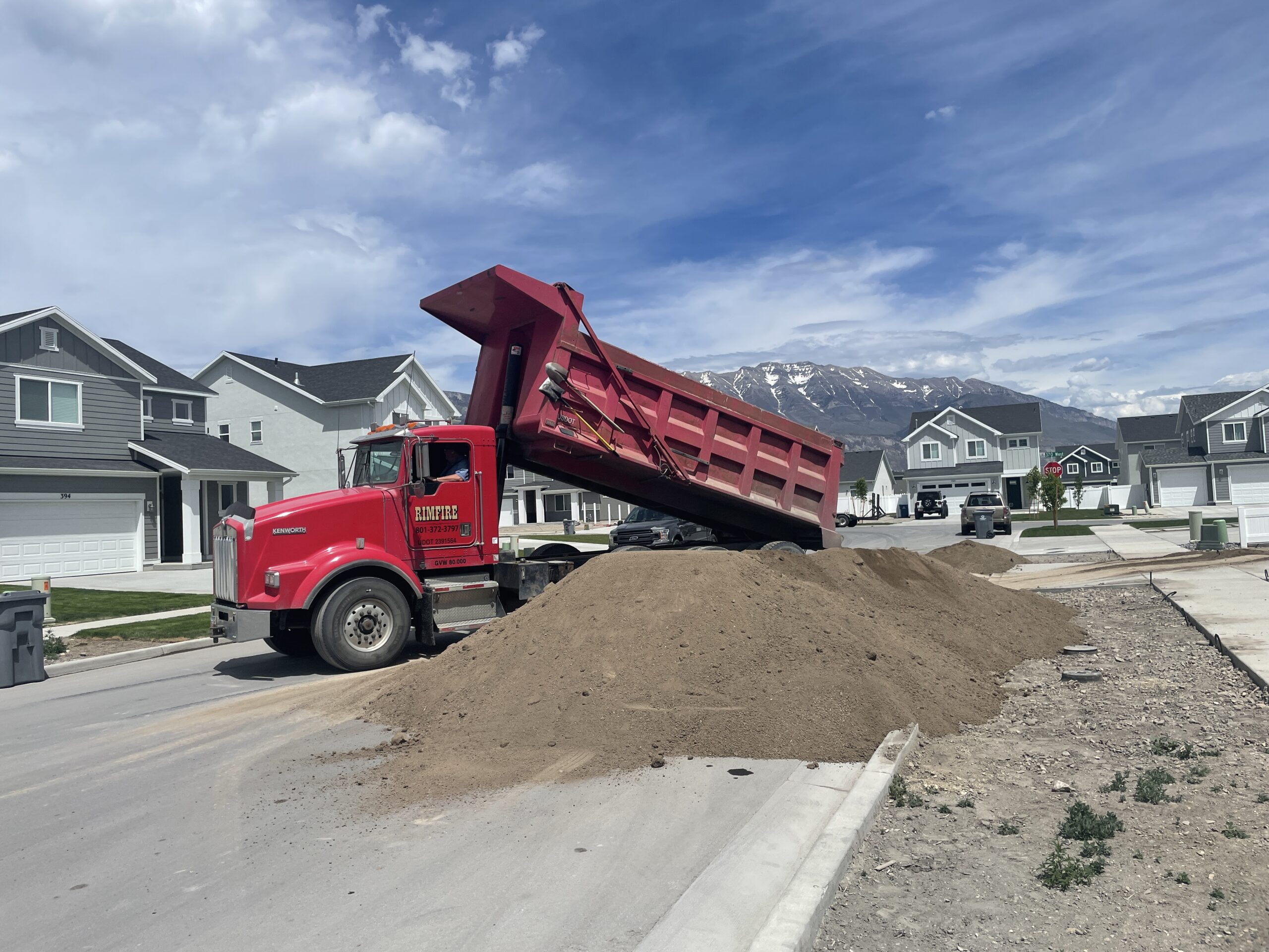 Spanish Fork Topsoil Delivery Landscape Delivery Service