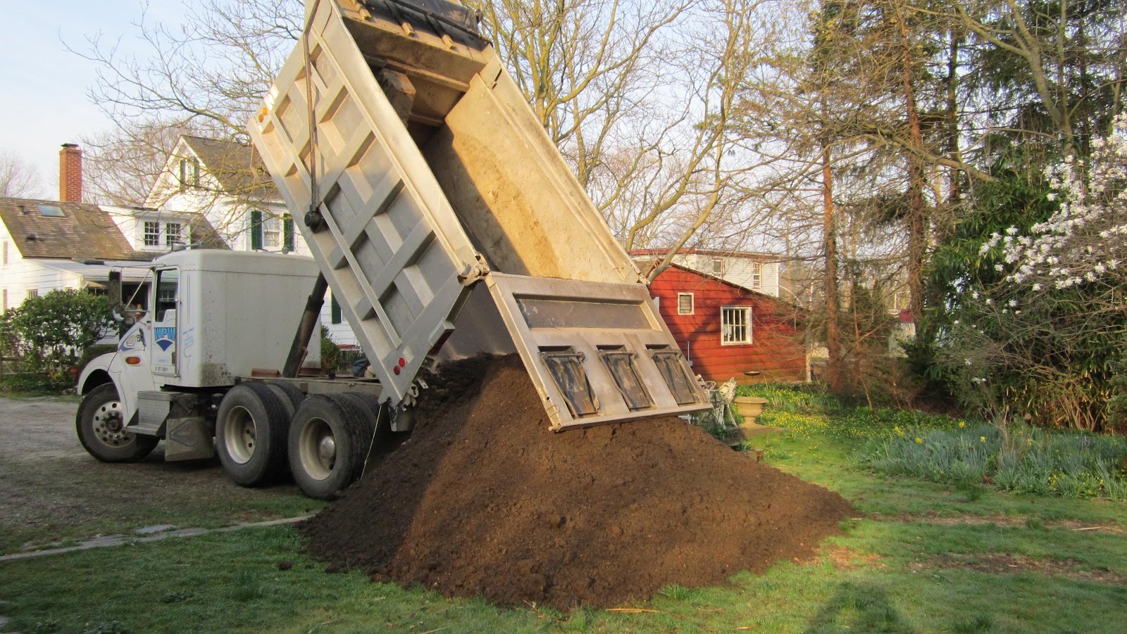 Topsoil Delivery Truck