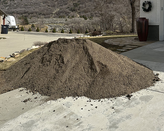 Topsoil Delivery Truck
